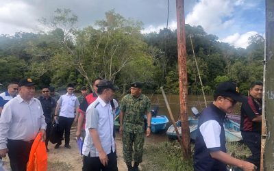 Lawatan Ke Kawasan-Kawasan Terjejas Banjir Daerah Belait