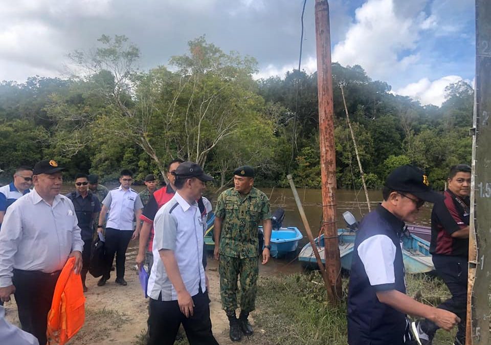 Lawatan Ke Kawasan-Kawasan Terjejas Banjir Daerah Belait
