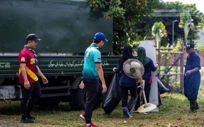 Aktiviti Kempen Kebersihan Projek Memeduli Warga Emas